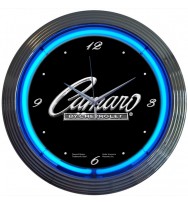 Camaro Emblem Clock